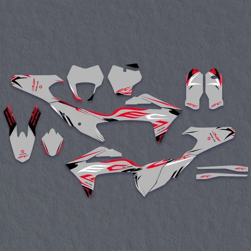 Full Graphics Decals Stickers Set For Gas Gas Ec Enduro 2021-2023 3