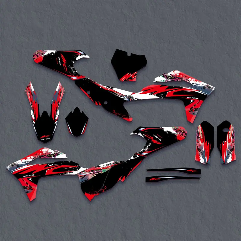 Full Graphics Decals Stickers Set For Gas Gas Mc Motocross All Models 2021-2023 1