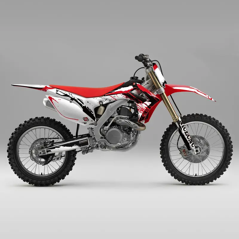 Full Graphics Decals Stickers Set For Honda Crf250 2014-2017 Crf450 2013-2016 1