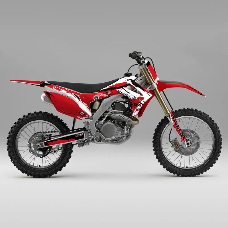 Full Graphics Decals Stickers Set For Honda Crf250 2014-2017 Crf450 2013-2016 3