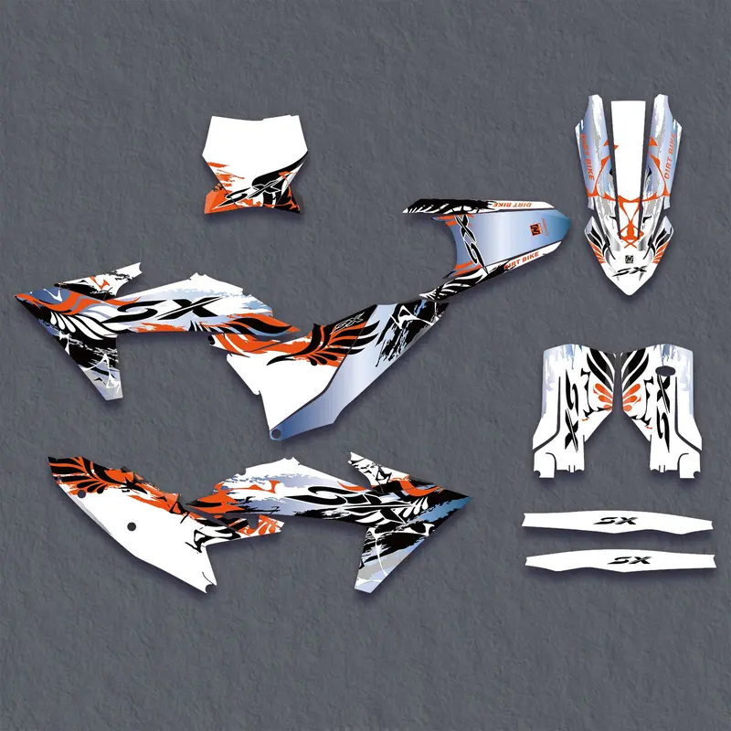 Full Graphics Decals Stickers Set For Ktm Sx 2023-2025 1