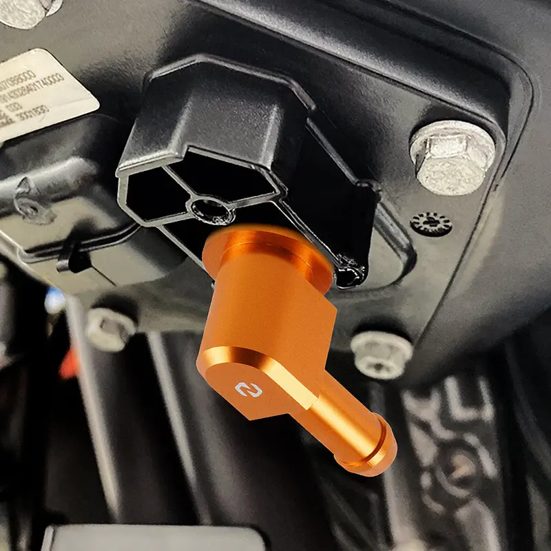 Gas Fuel Spigot Valve Connector For Ktm 790 890 Adventure R 690 Enduro Smc R 2