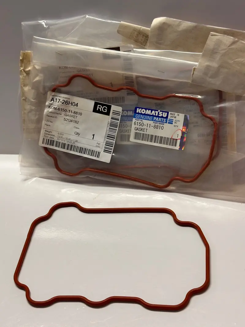 Gasket, Komatsu 6150-11-8810 Gasket 1