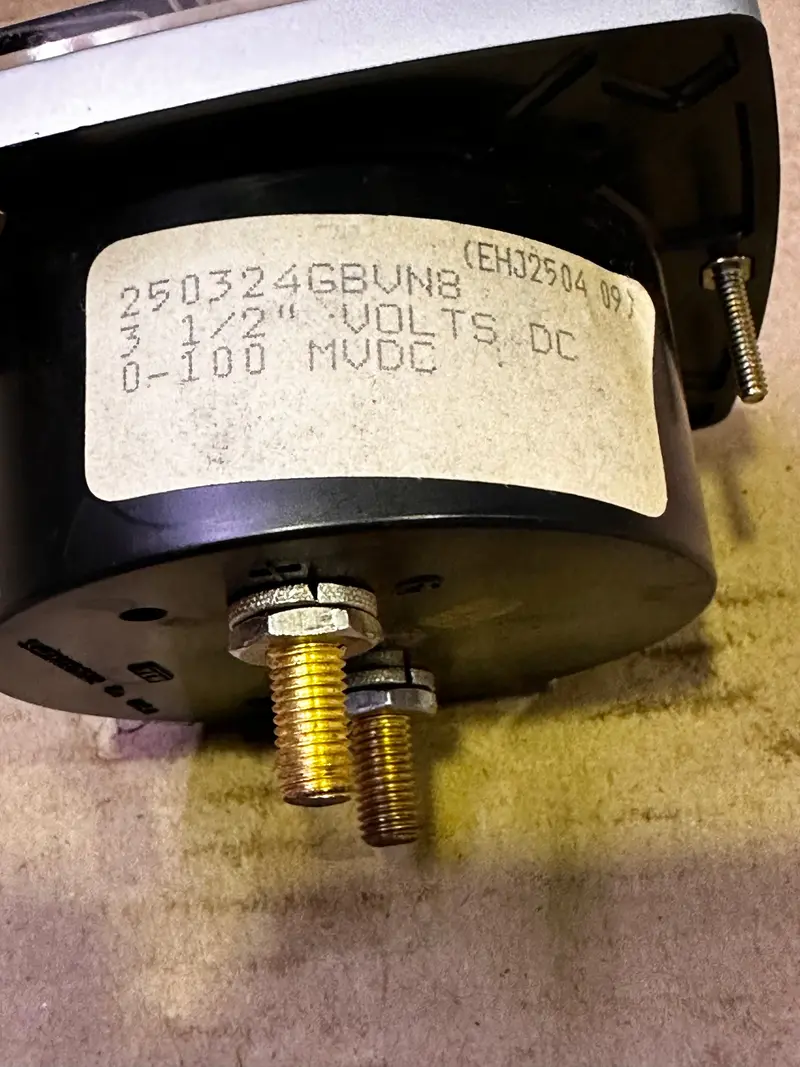 Ge / Yokogawa Panel Meter, Amp L541 Mtmt 1