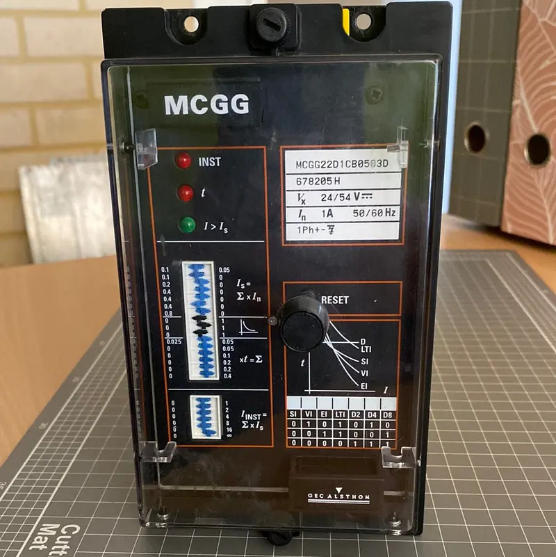 Gec Alsthom Overcurrent Relay Mcgg 22 1