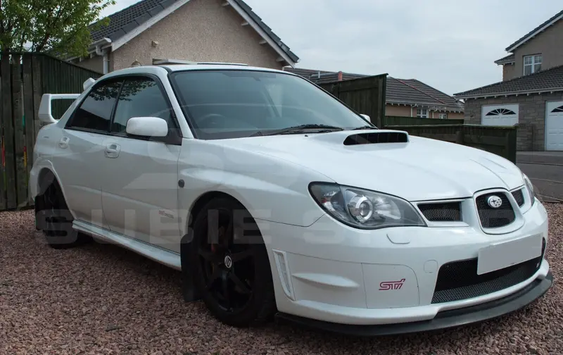 Genuine 06-07 Subaru Impreza Wrx Hawkeye Sti Bumper Side Vent Trim Panel Black 2