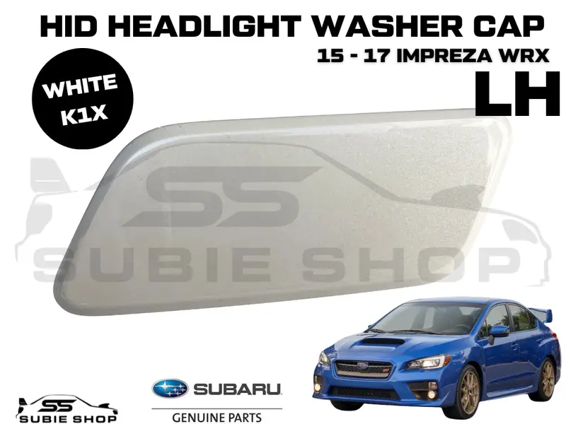Genuine Headlight White Washer Cap Cover 15 - 17 Subaru Impreza Va Wrx Sti Lh 1