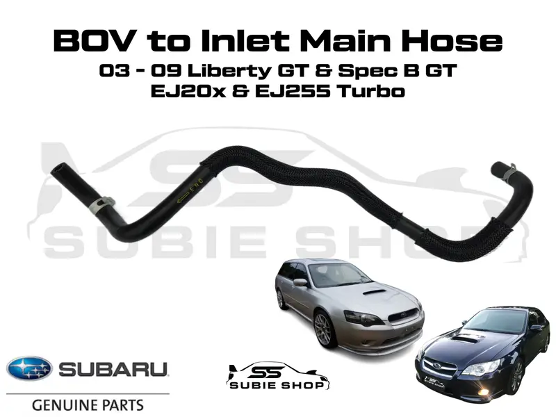 Genuine Inlet Air Intake Vacuum Hose Line Bov 2003 - 09 Subaru Liberty Gt Turbo 1