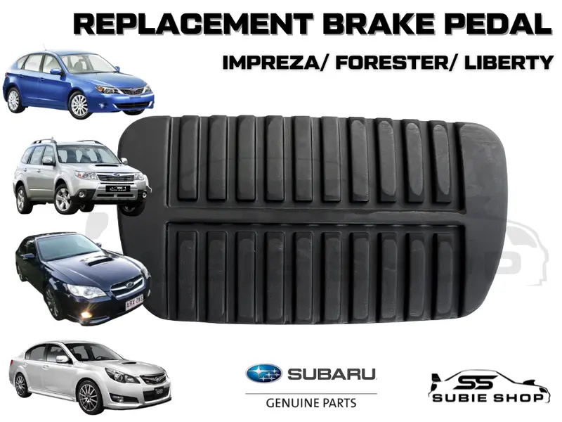 Genuine Oem Auto Subaru Foot Brake Rubber Pedal Cover Impreza Forester Liberty 1