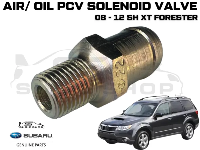Genuine Oem Subaru Forester Ej255 Sh Shxt Turbo 08-12 Pcv Valve Solenoid Air Oil 1