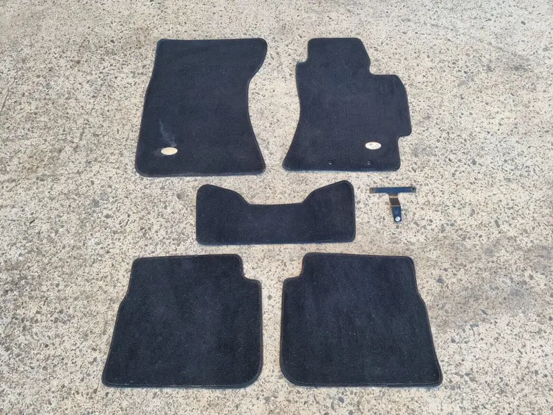 Genuine Oem Subaru Forester Sh 2008 - 12 Set Of 5 Floor Mats Mat Carpet Black 1
