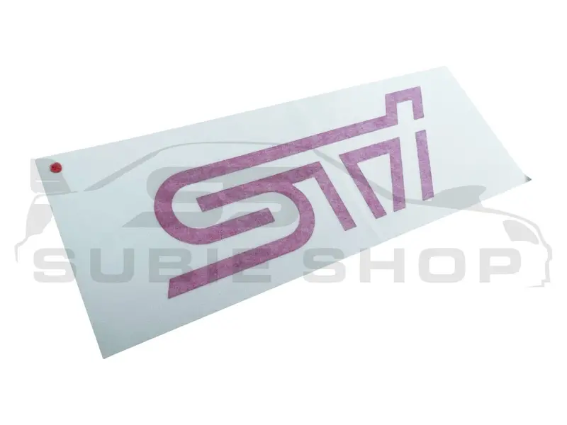 Genuine Oem Subaru Impreza Blob 03-05 Gd Wrx Sti Front Fog Cover Sticker Decal 2 2