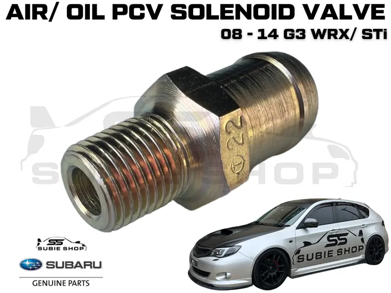 Genuine Oem Subaru Impreza G3 Wrx & Sti Turbo 08 - 14 Pcv Valve Solenoid Air Oil 1