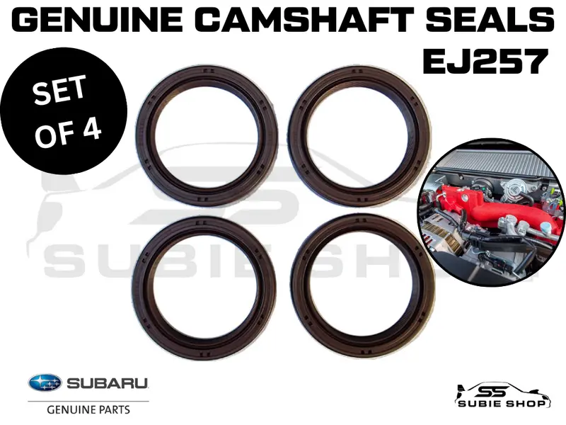 Genuine Oem Subaru Impreza Va Wrx Sti Ej257 Engine Dual Cam Shaft Seals Seal Kit 1
