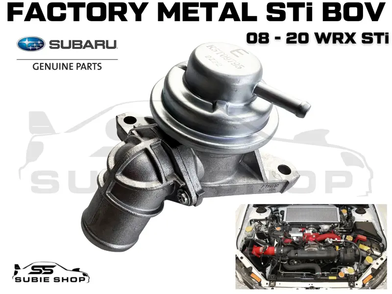 Genuine Oem Subaru Impreza Wrx Sti 08 - 21 Turbo Bov Metal Blow Off Bypass Valve 1