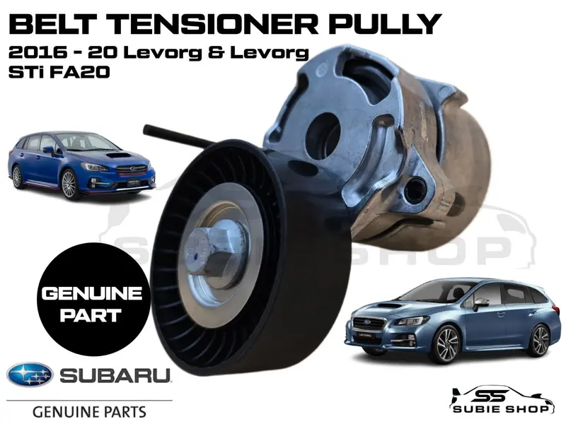 Genuine Oem Subaru Levorg & Sti Fa20 2016 - 2020 Tensioner Belt Pulley Bracket 1