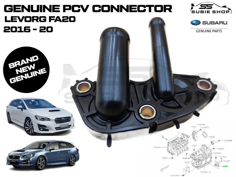 Genuine Oem Subaru Levorg Turbo Fa20 2016 - 20 Pcv Valve Hose Connector Plate 1