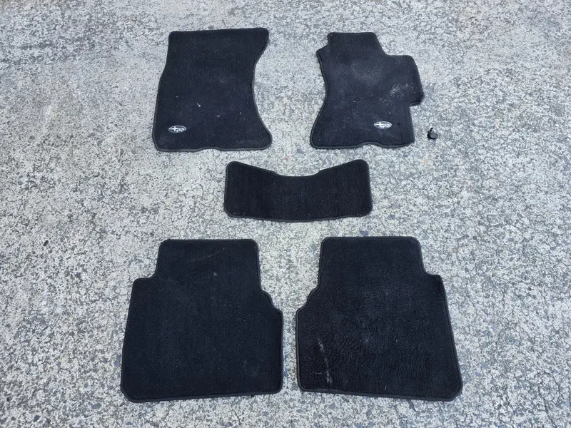 Genuine Oem Subaru Liberty Outback Gen 4 03 - 09 Set Floor Mats Mat Carpet Black 1
