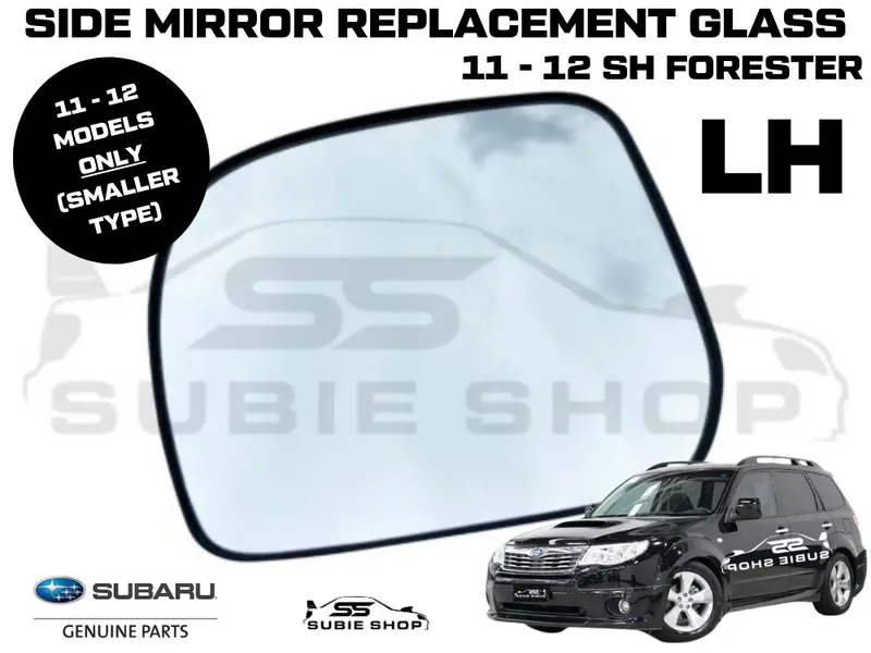 Genuine Side Mirror Replacement Glass Left Passenger 11 - 12 Subaru Forester Sh 1