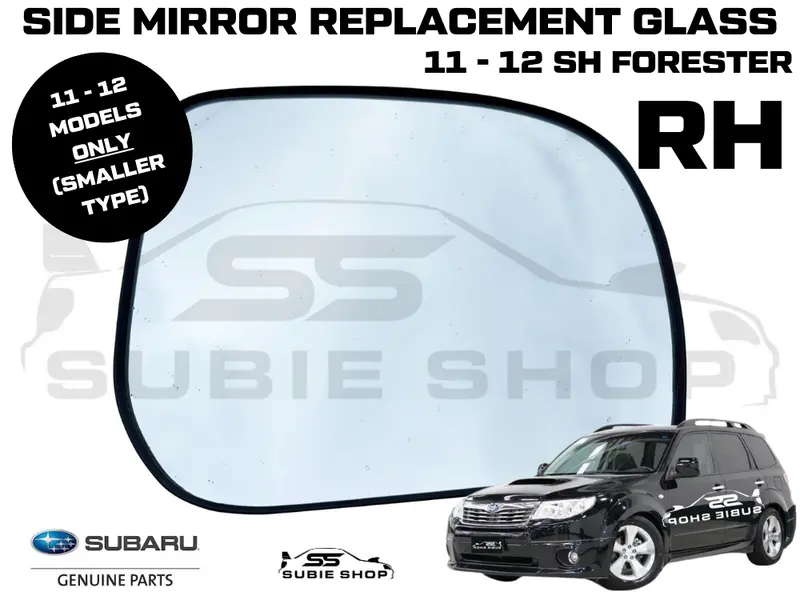 Genuine Side Mirror Replacement Glass Right Driver 08 - 12 Subaru Forester Sh Rh 1
