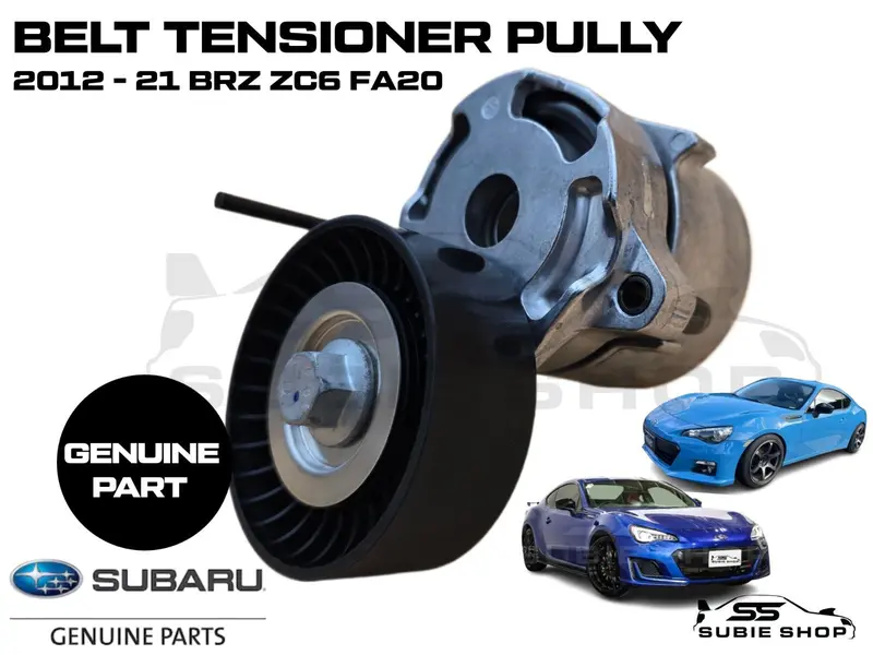 Genuine Subaru Brz Zc6 Fa20 2012 - 21 V Belt Serpentine Tensioner Pulley Bracket 1