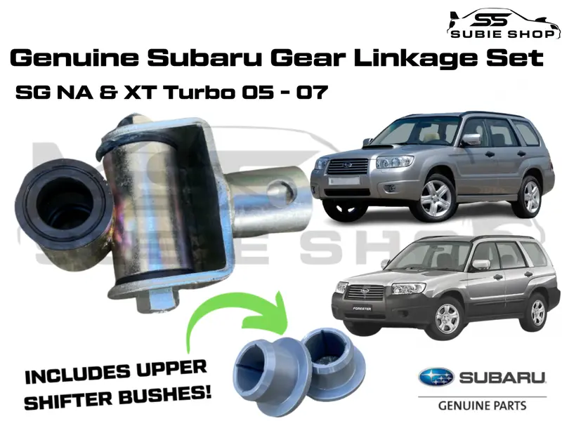 Genuine Subaru Forester 05-07 Sg & Xt Gear Shifter Knuckle Joint Bushes Kit Oem 1