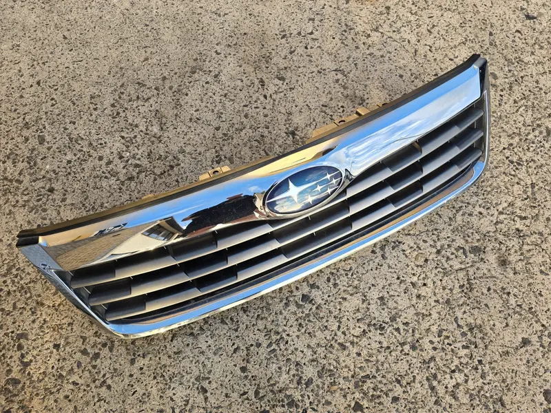 Genuine Subaru Forester 08 - 12 Sh Xt Front Bumper Bar Upper Grille Grill Chrome 1