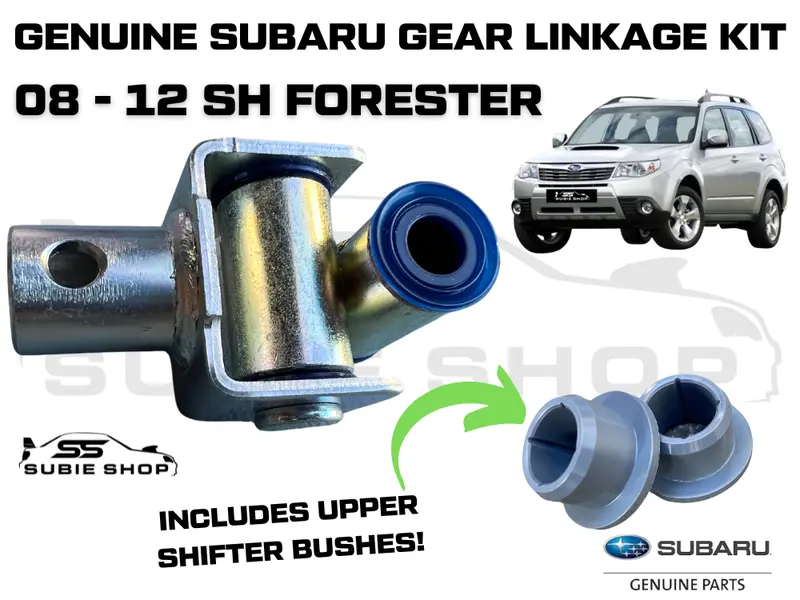 Genuine Subaru Forester 08 - 12 Sh Xt Gear Shifter Knuckle Joint Bushes Kit Oem 1