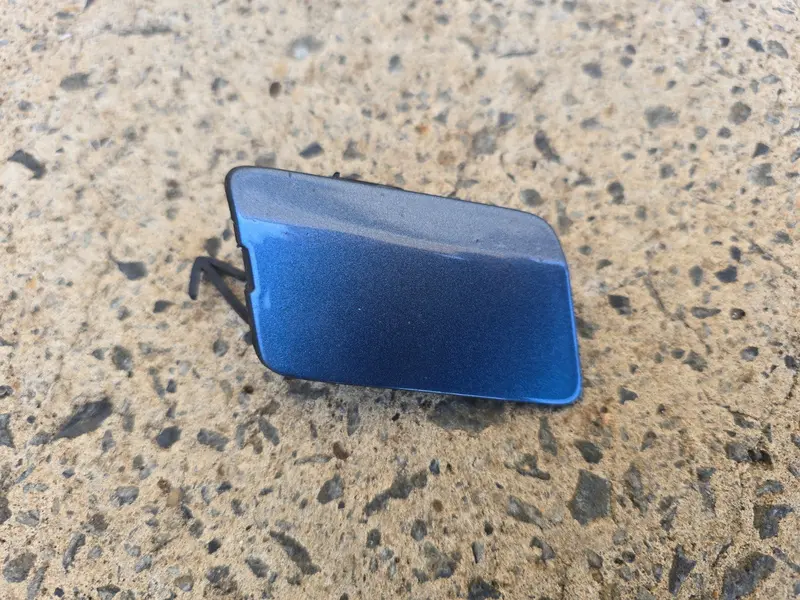 Genuine Subaru Forester 2008 - 12 Sh Front Bumper Tow Cap Cover Panel Blue 64Z 1