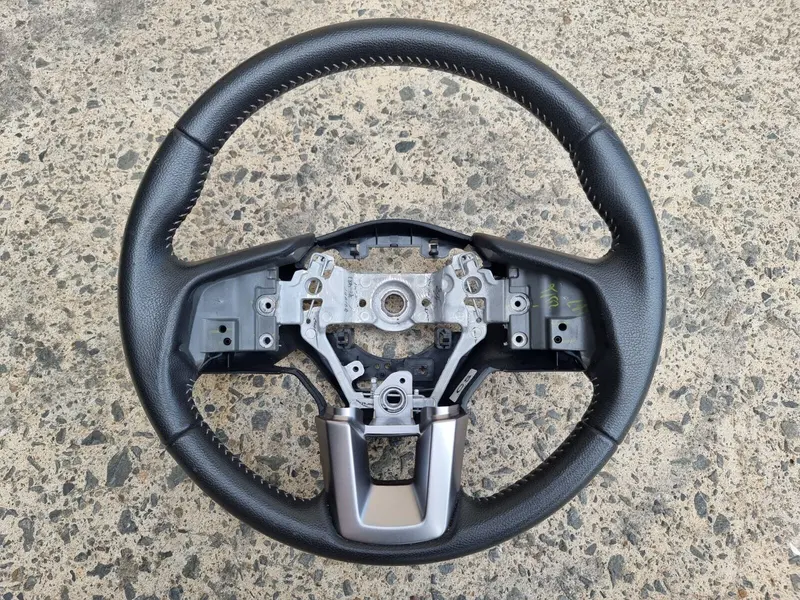 Genuine Subaru Forester 2016 - 18 Sj Leather Steering Wheel Grip Cover 1