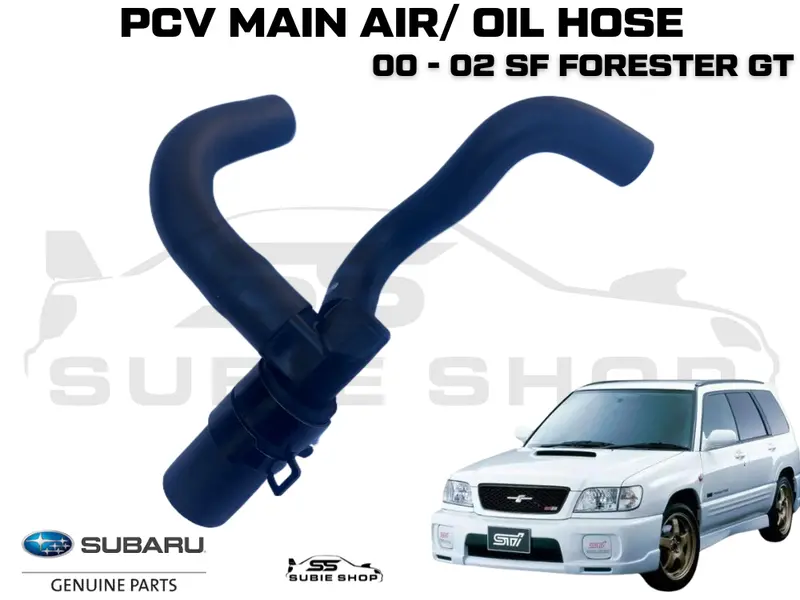 Genuine Subaru Forester Sf Gt Turbo Ej 00 - 02 Main Pcv Vacuum Air Oil Hose Pipe 1