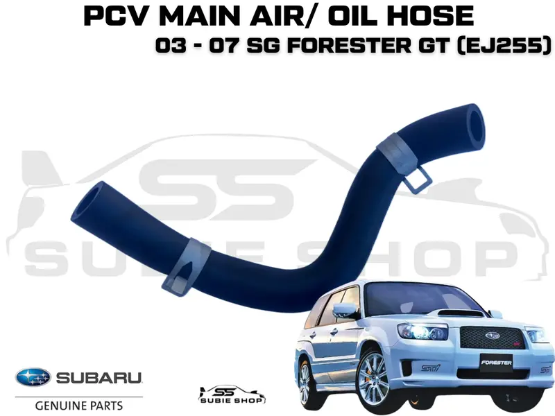 Genuine Subaru Forester Sg Xt Turbo Ej255 03 - 07 Pcv Vacuum Air Oil Hose Pipe 1