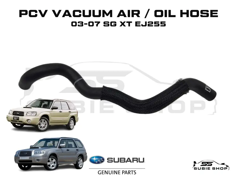 Genuine Subaru Forester Sg Xt Turbo Ej255 03 - 07 Pcv Vacuum Air Oil Hose Pipe 1