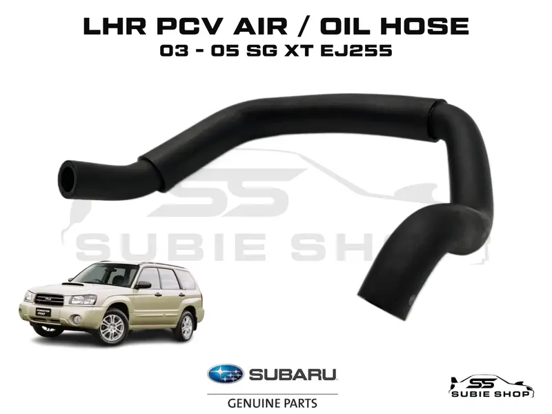 Genuine Subaru Forester Sg Xt Turbo Ej255 2003 - 05 Pcv Vacuum Air Oil Hose Pipe 1