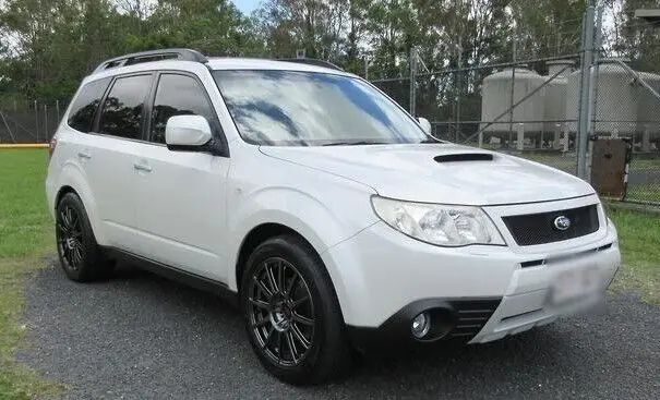 Genuine Subaru Forester Sh 08-12 Turbo Diesel Petrol Bonnet Hood Panel White 37J 2