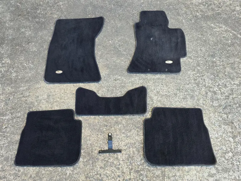 Genuine Subaru Forester Sh 2008 - 12 5 Pcs Carpet Floor Mats Mat Set Black 1