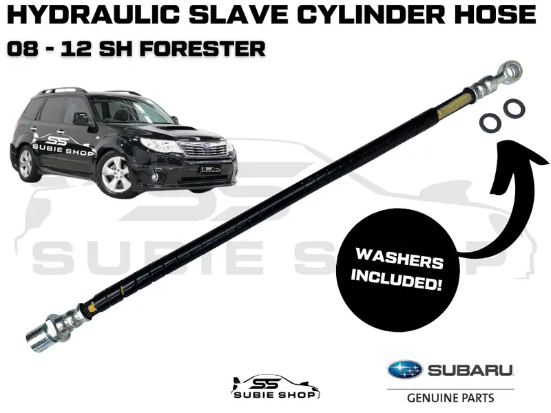 Genuine Subaru Forester Sh 2008 - 12 Manual Hydraulic Clutch Slave Cylinder Hose 1