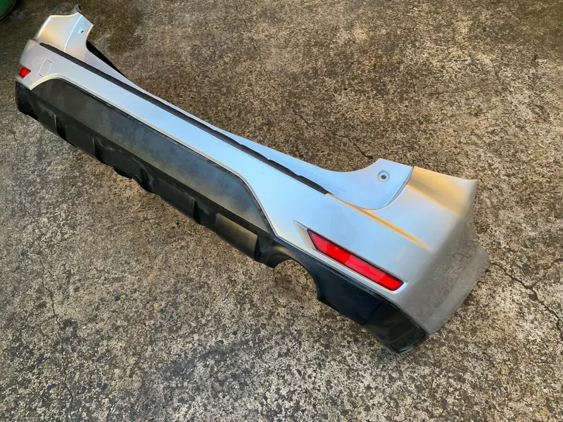 Genuine Subaru Forester Sh 2008 14 Factory Rear Back Bumper Bar Cover Silver C3s 1