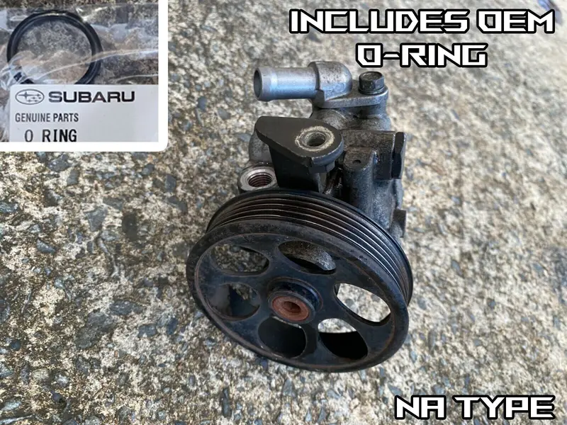 Genuine Subaru Forester Sh 2008 - 2010 Power Steering Pump Ej253 2.5L Non Turbo 1