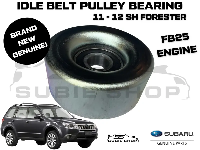 Genuine Subaru Forester Sh 2011 - 2012 Idle Belt Pulley Bearing Fb25 Engine 4Cyl 1