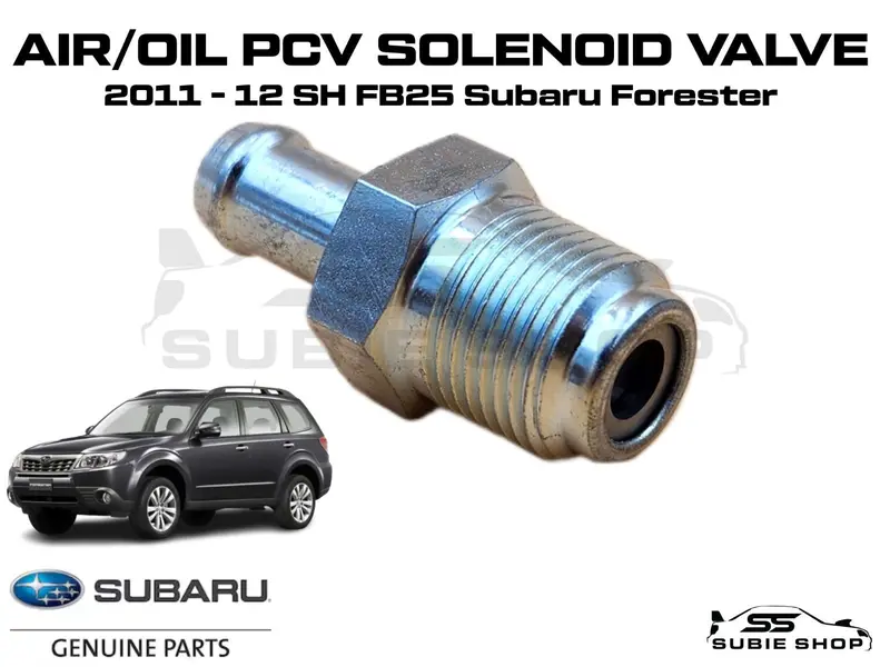 Genuine Subaru Forester Sh Fb25 2011 - 12 Pcv Valve Solenoid Air Oil 11810Aa131 1
