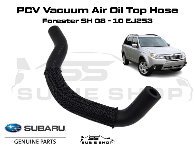 Genuine Subaru Forester Sh Na Ej253 Ej25 08 -10 Pcv Vacuum Air Oil Top Hose Pipe 1
