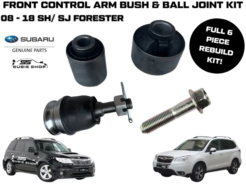 Genuine Subaru Forester Sh Sj 08 -18 Front Lower Control Arm Bush Ball Joint Kit 1