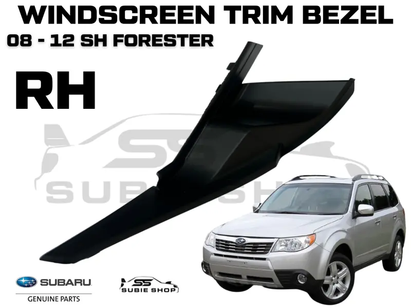 Genuine Subaru Forester Sh Xt 08 - 12 Windscreen Mould Trim Panel Bezel Right Rh 1