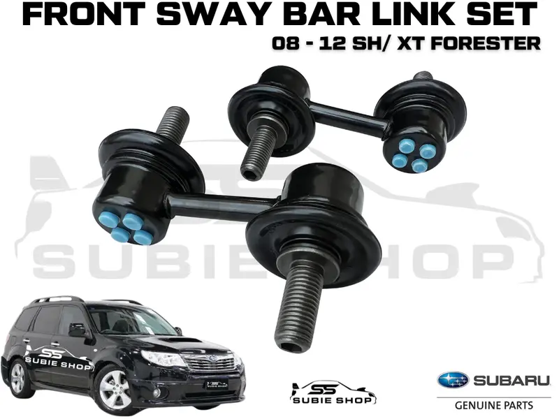 Genuine Subaru Forester Sh Xt 2008 - 2012 Front Sway Bar Links Stabilizer Pair 1