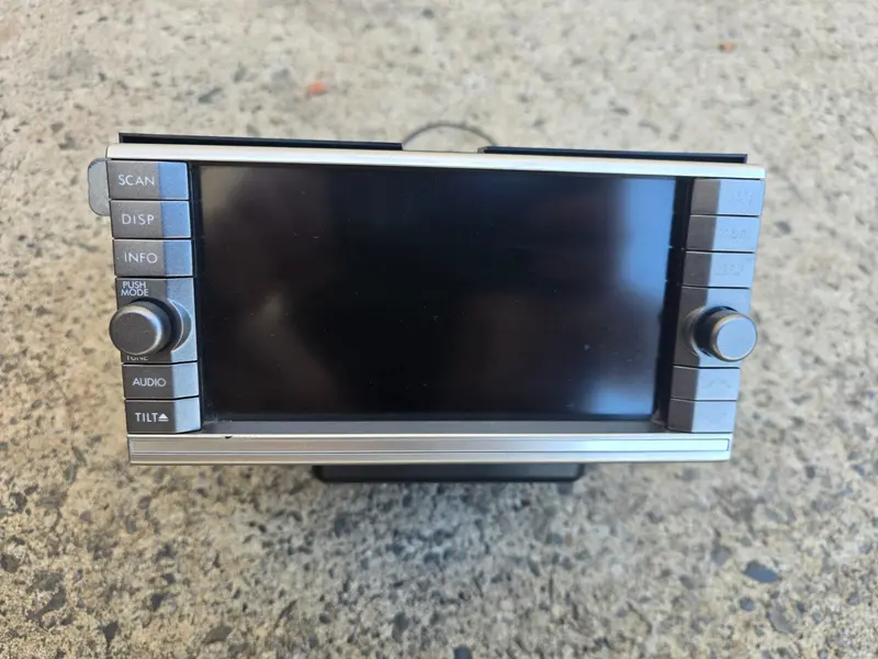 Genuine Subaru Forester Sh Xt 2008 - 2012 Stereo Cd Dvd Sat Nav Player Head Unit 1