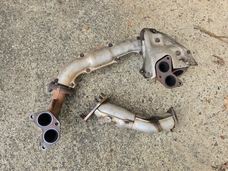 Genuine Subaru Forester Sh Xt Ej255 2008 - 12 Turbo Exhaust Manifold Header Pipe 1