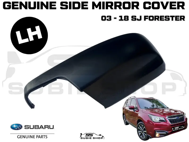 Genuine Subaru Forester Sj 2013 - 18 Left Passenger Side Mirror Cover Trim Panel 1