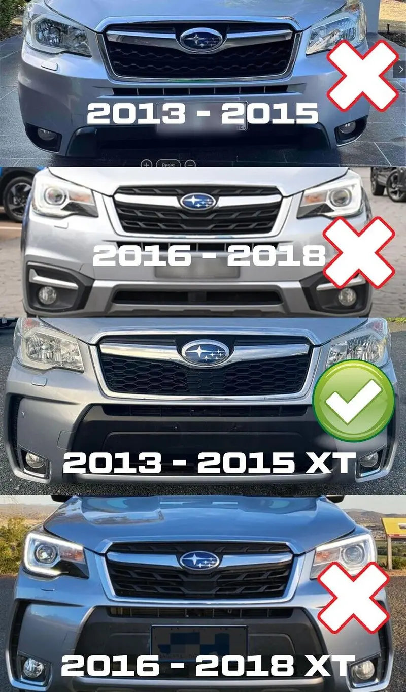 Genuine Subaru Forester Sjxt 2013 -2015 Headlight Washer Cap Cover Silver G1u Rh 2
