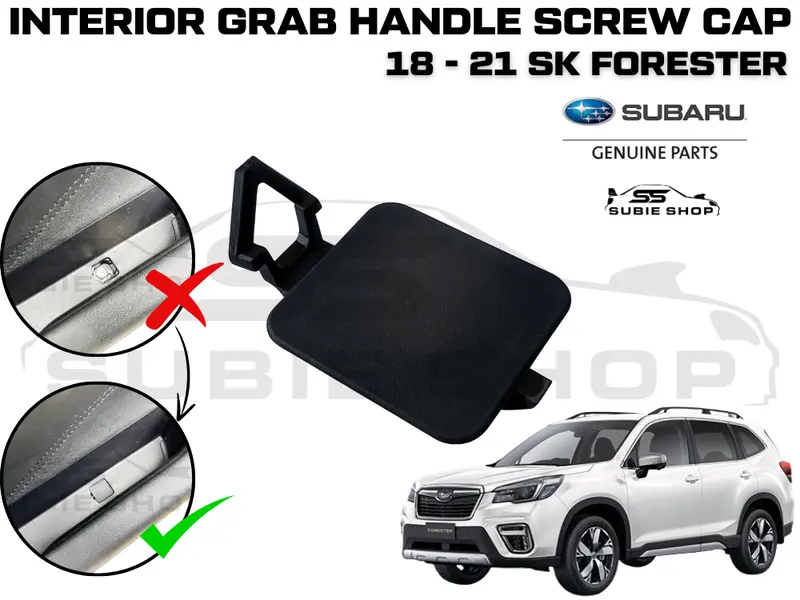 Genuine Subaru Forester Sk 18 - 21 Interior Door Grab Handle Front Rear Tab Cap 1